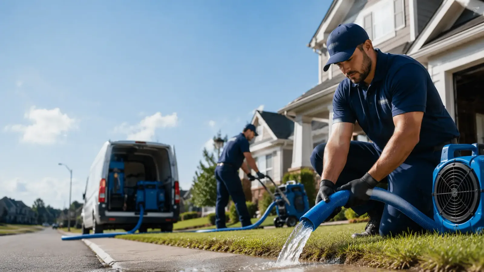 Flood Damage Restoration in Blanchard, MI